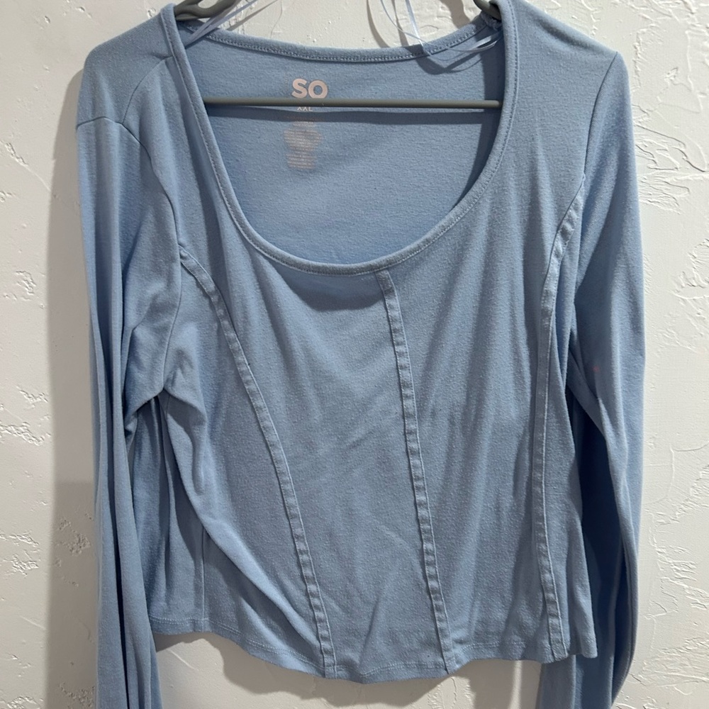 Blue long sleeve